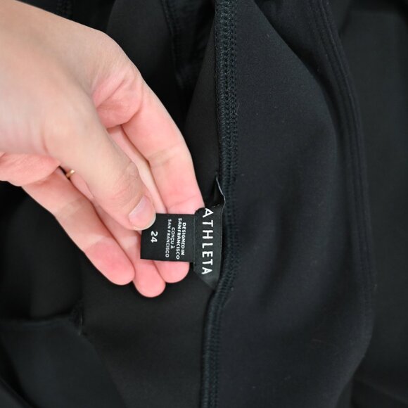 Athleta Size 24 Endless High Rise Pant Classic Black Pant - Picture 6 of 9